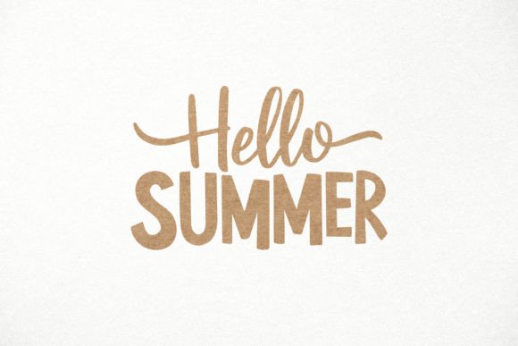 Download Hello Summer SVG. Hand Written Quote SVG - Hand written Collection